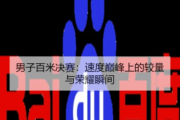男子百米决赛：速度巅峰上的较量与荣耀瞬间